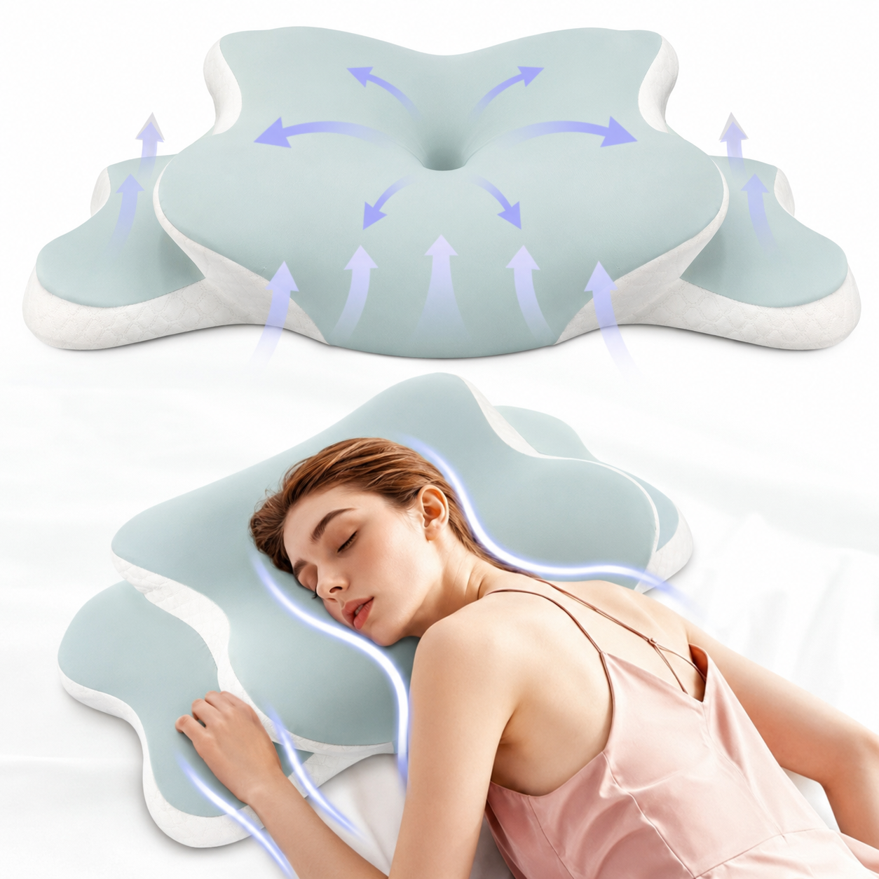 Memory Foam Cervical Pillow