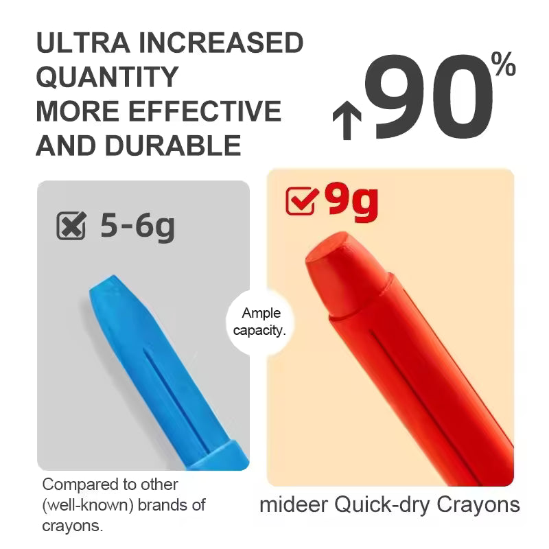 Mideer Silky Crayons