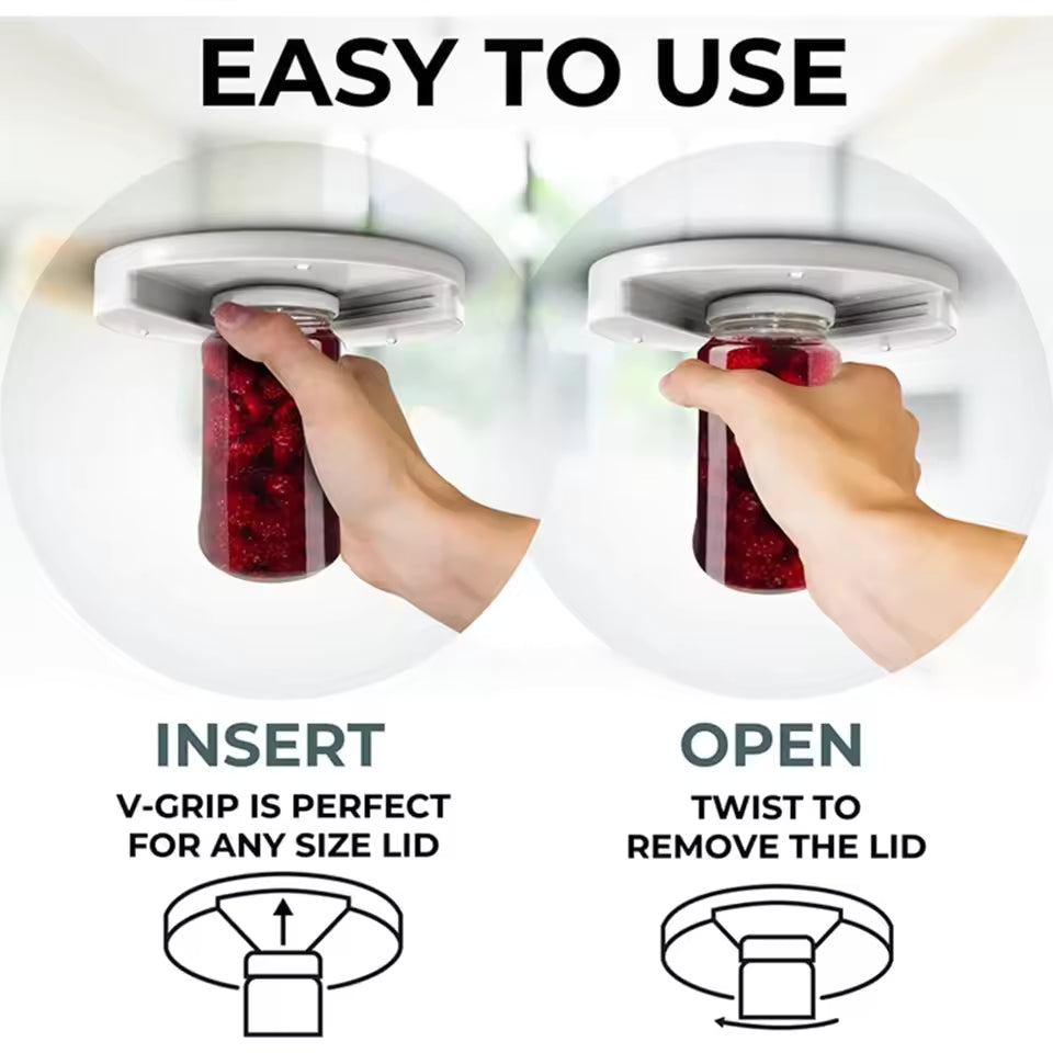 Under Cabinet Jar Opener