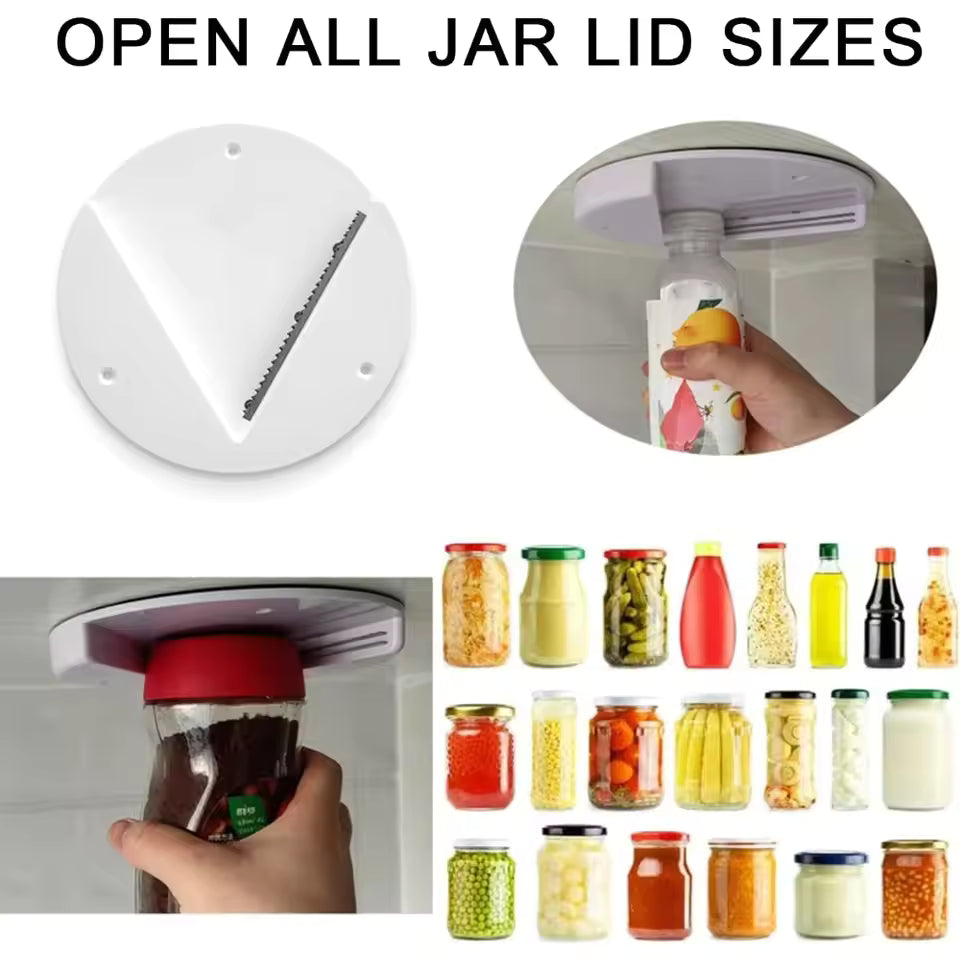 Under Cabinet Jar Opener
