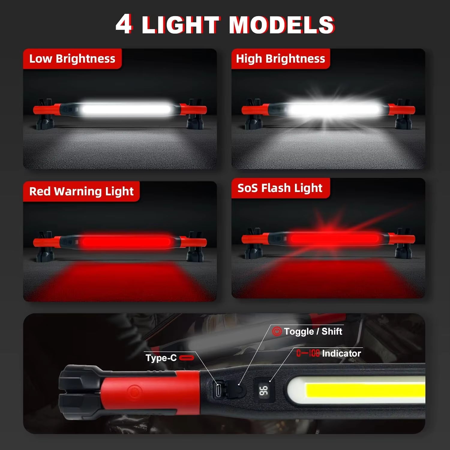 Magnetic LED Work Light