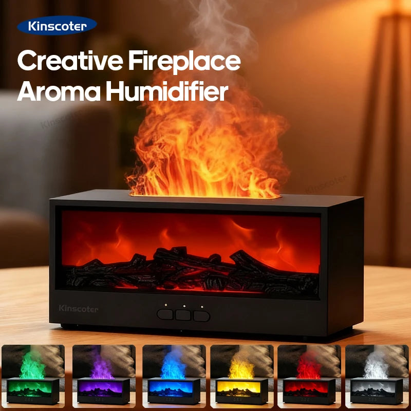 Fireplace Flame Aroma Diffuser
