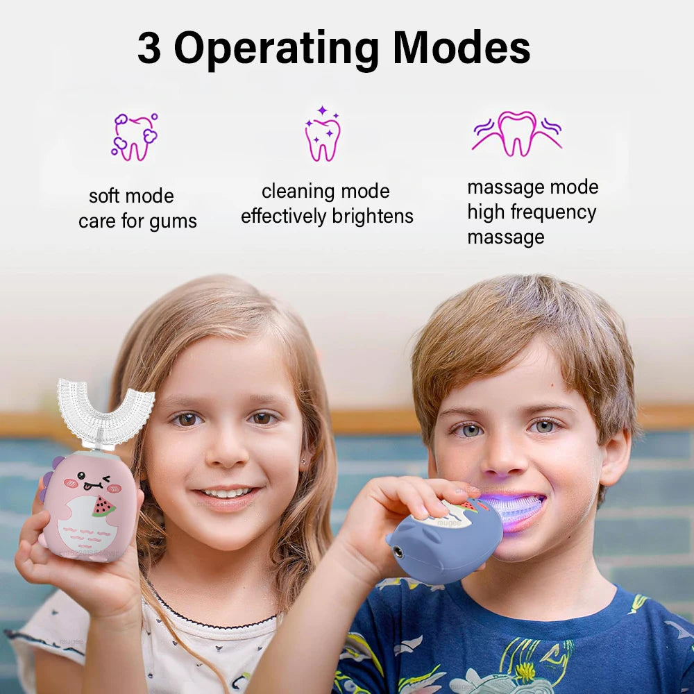 Kids 360 Sonic U-Shaped Toothbrush