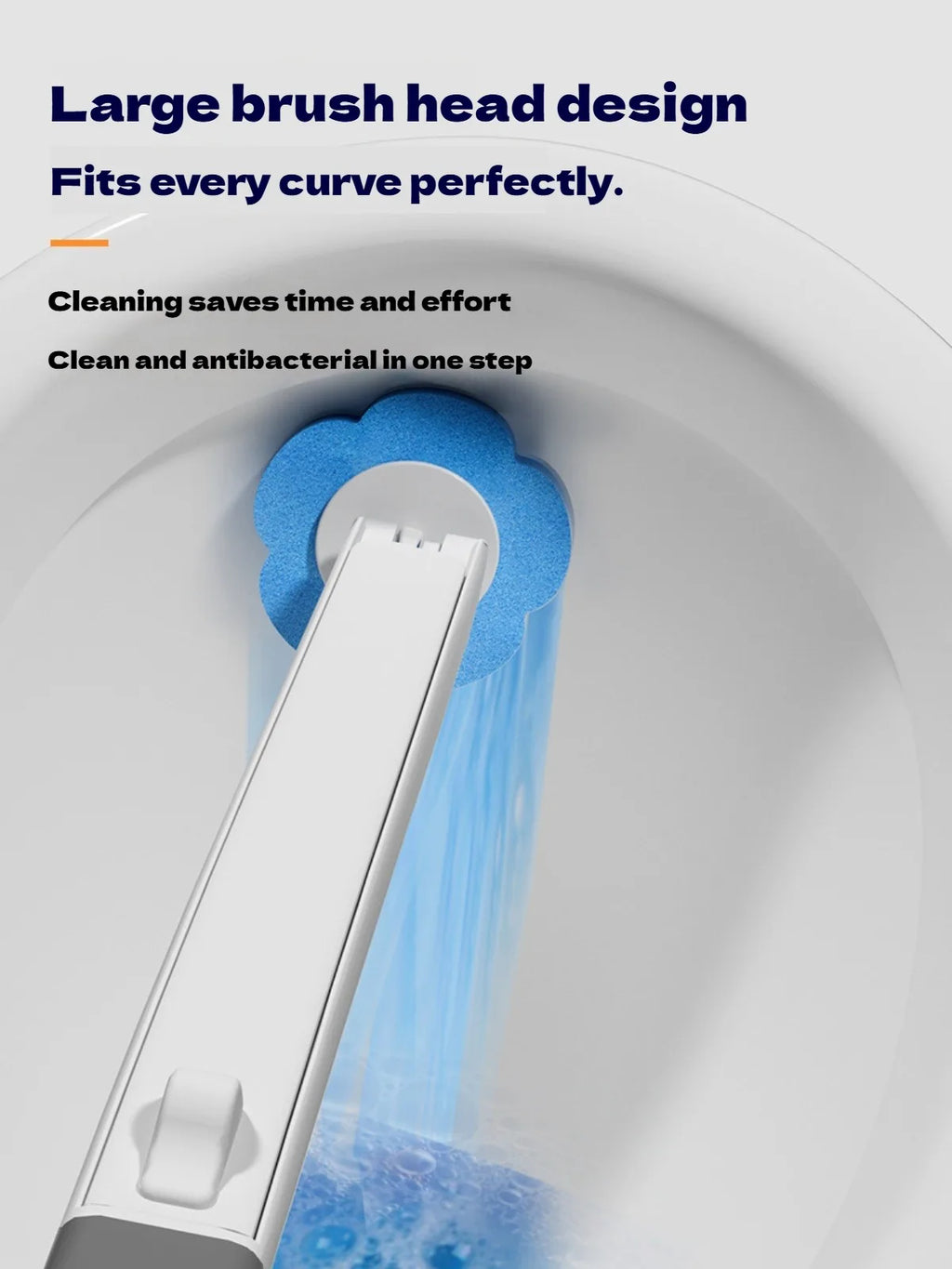 Disposable Toilet Brush Set