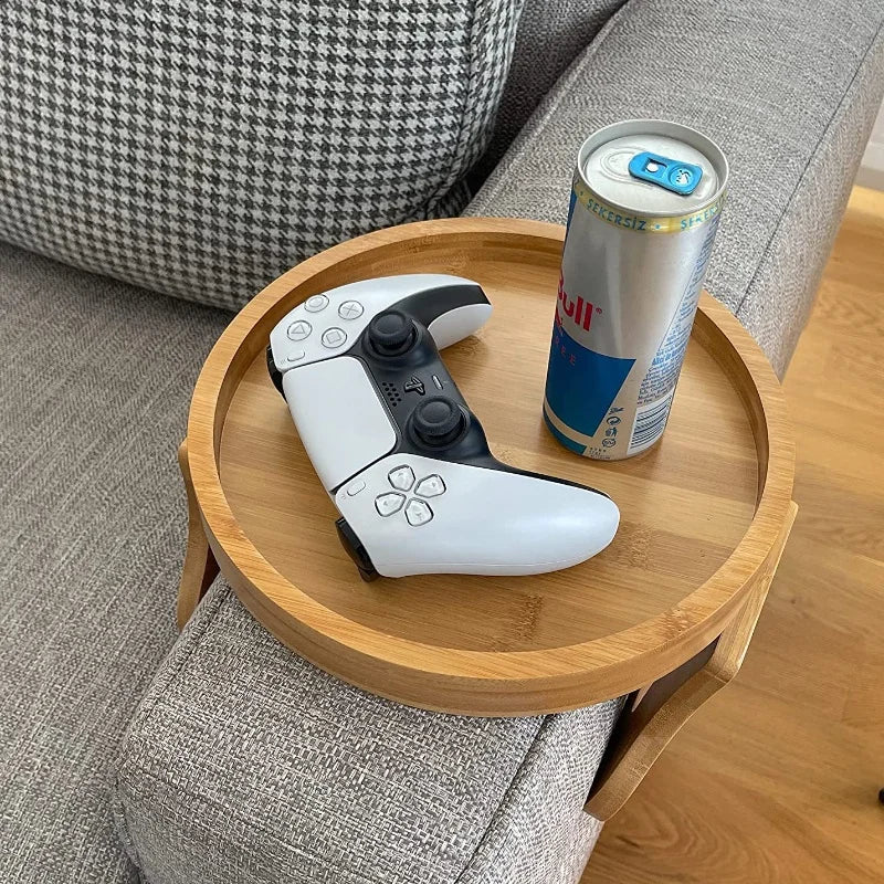 Sofa Armrest Tray Table