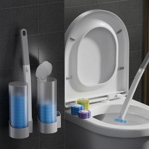 Disposable Toilet Brush Set