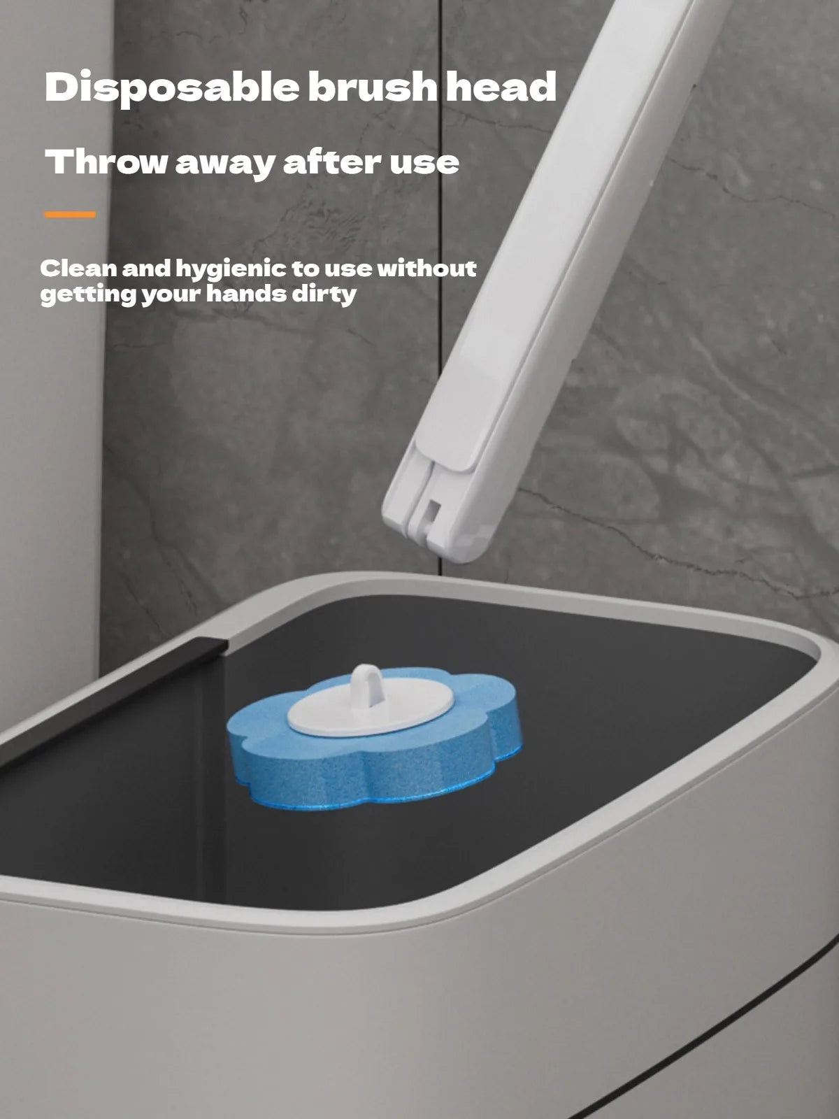 Disposable Toilet Brush Set