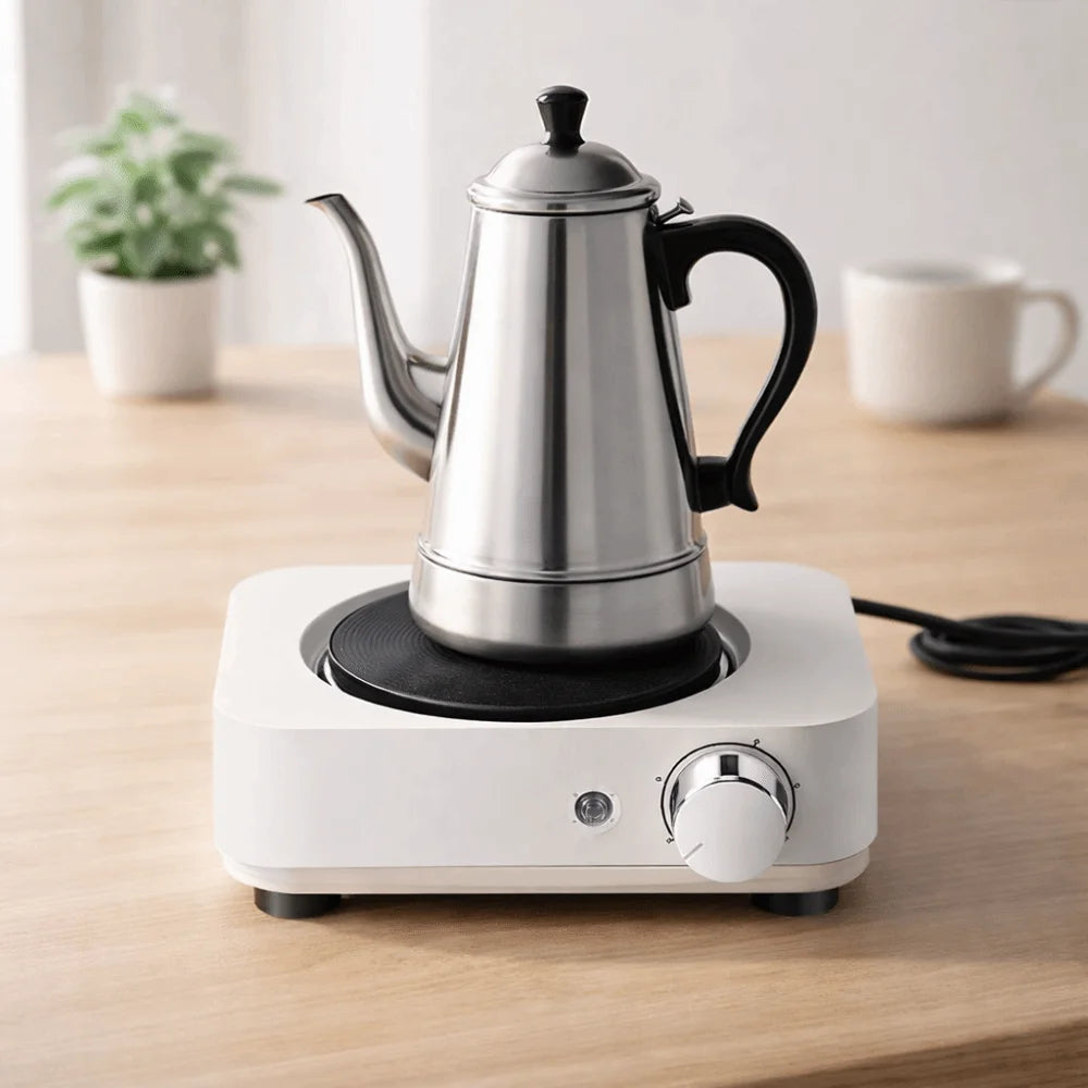 3-Level Cast Iron Teapot Warmer