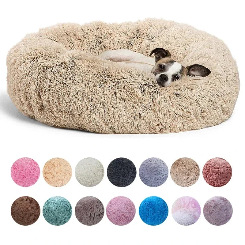 Soft Plush Cat Bed
