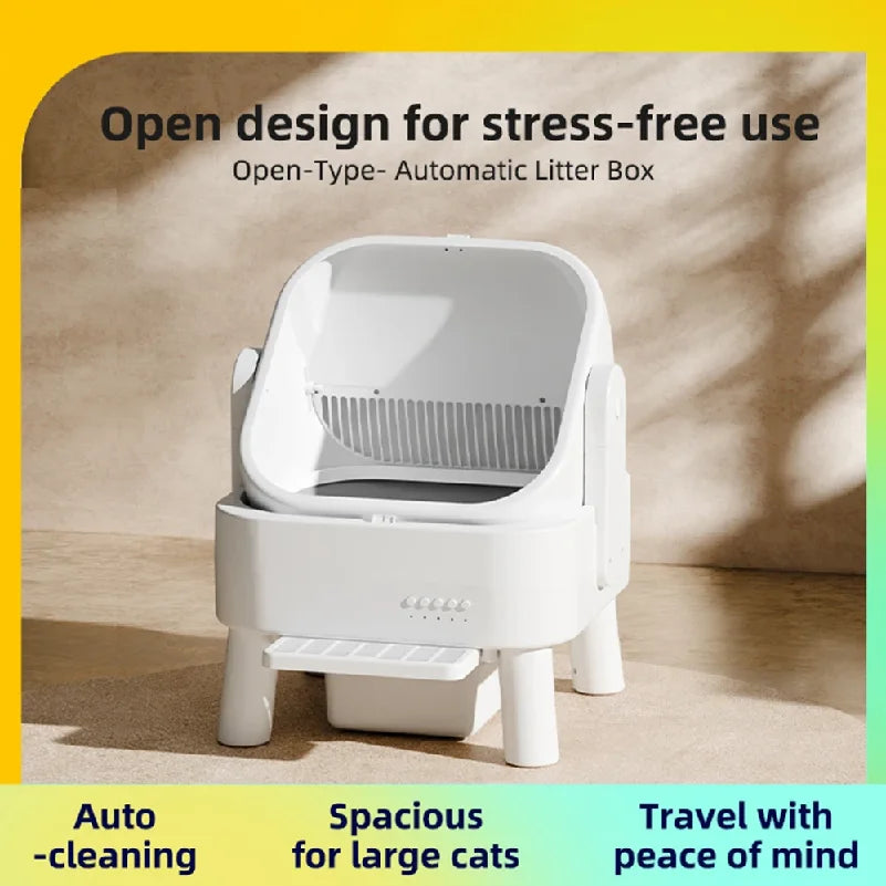 Automatic Cat Litter Box-Self Cleaning