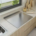 Double-Sided Stainless Steel Cutting Board