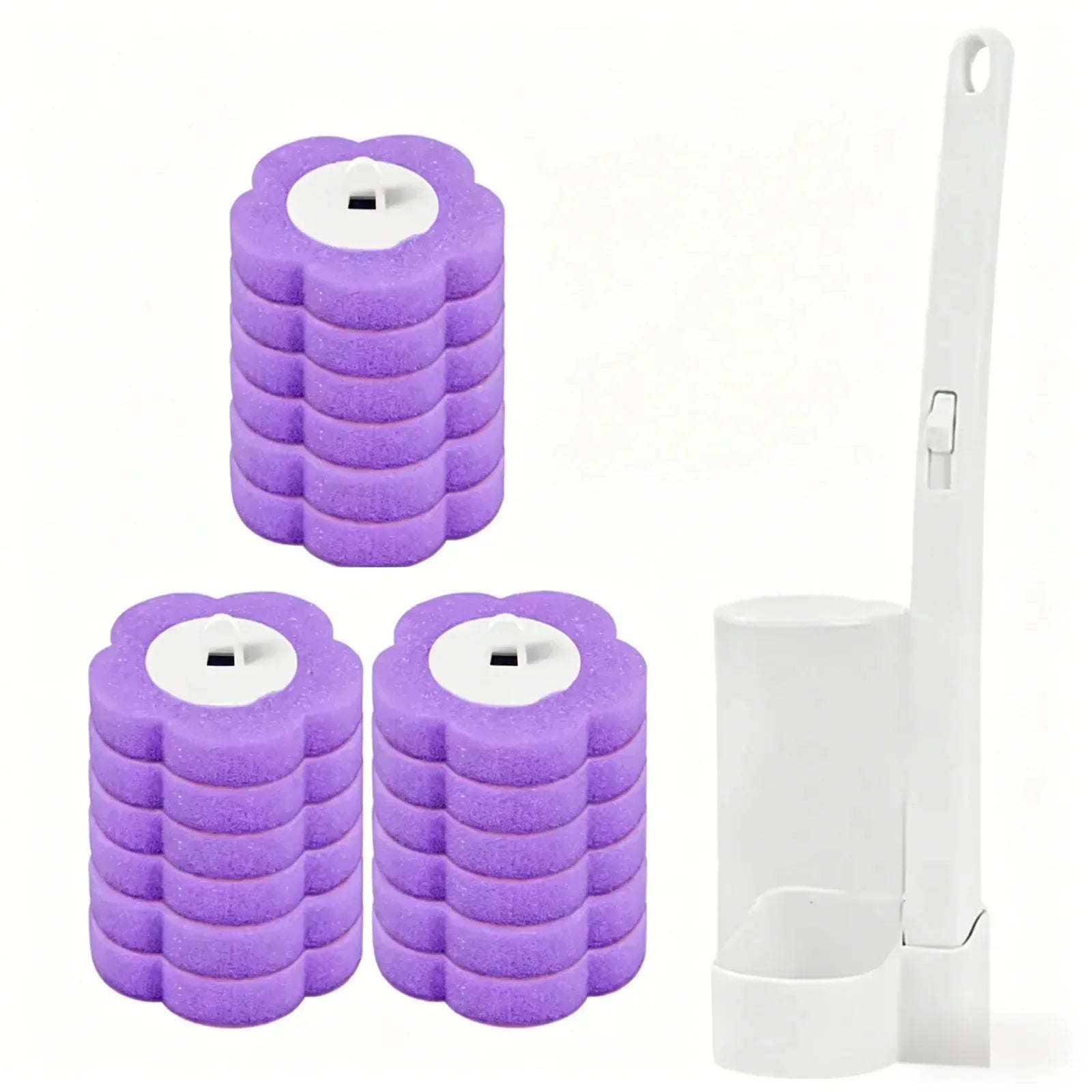 Disposable Toilet Brush Set