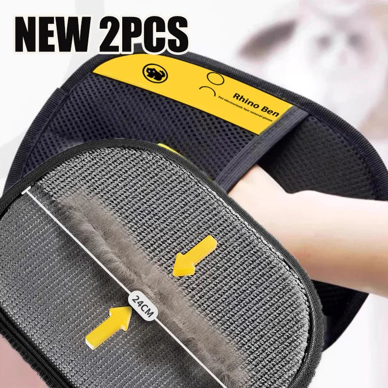 Pet Grooming Hair Glove