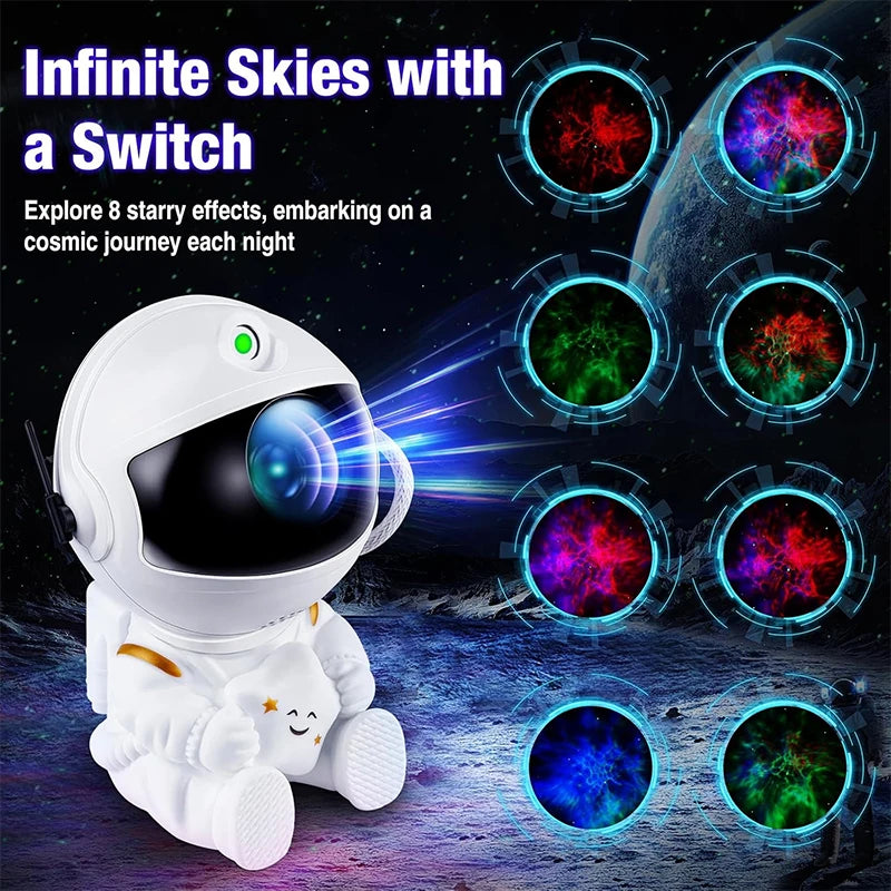 Galaxy Astronaut Projector