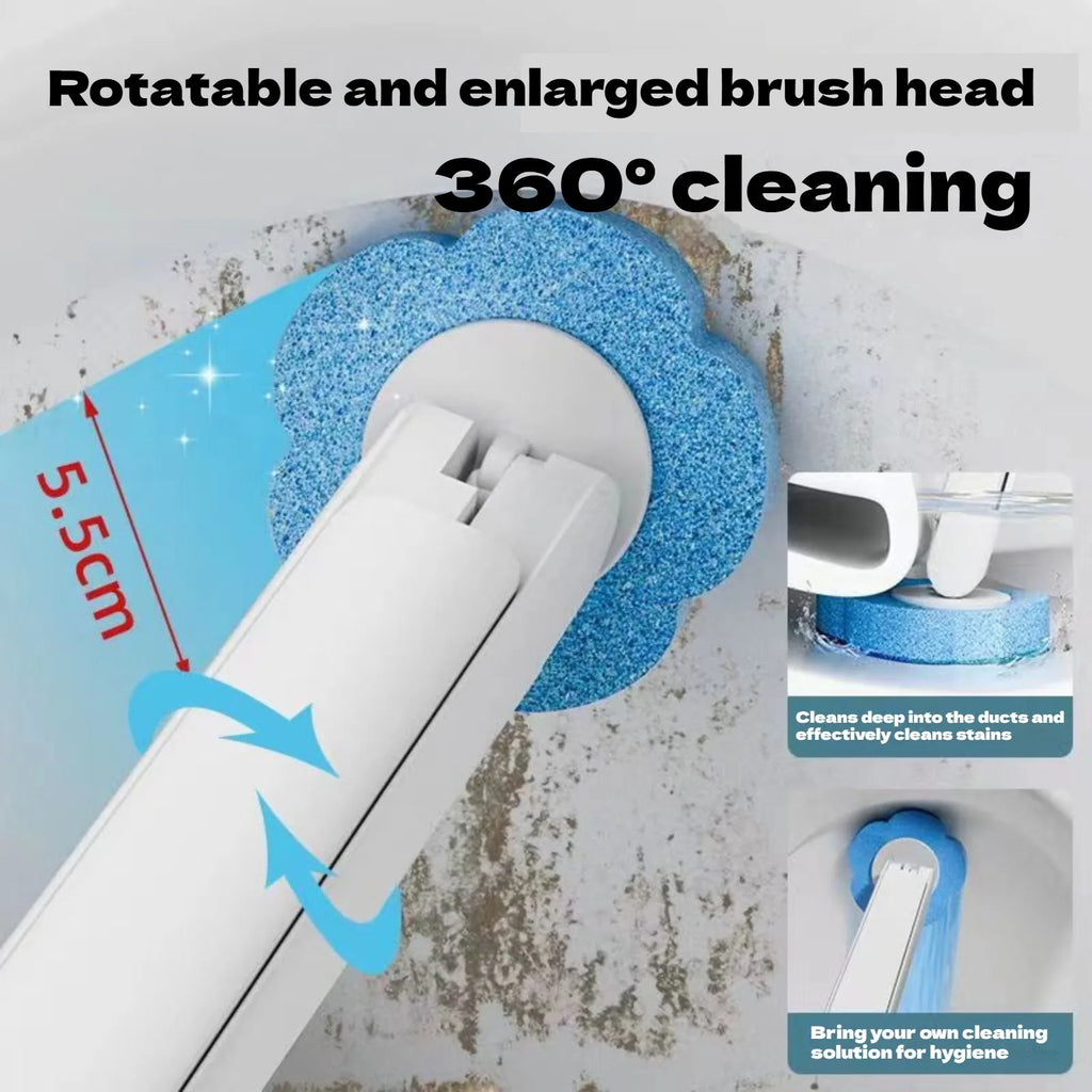 Disposable Toilet Brush Set