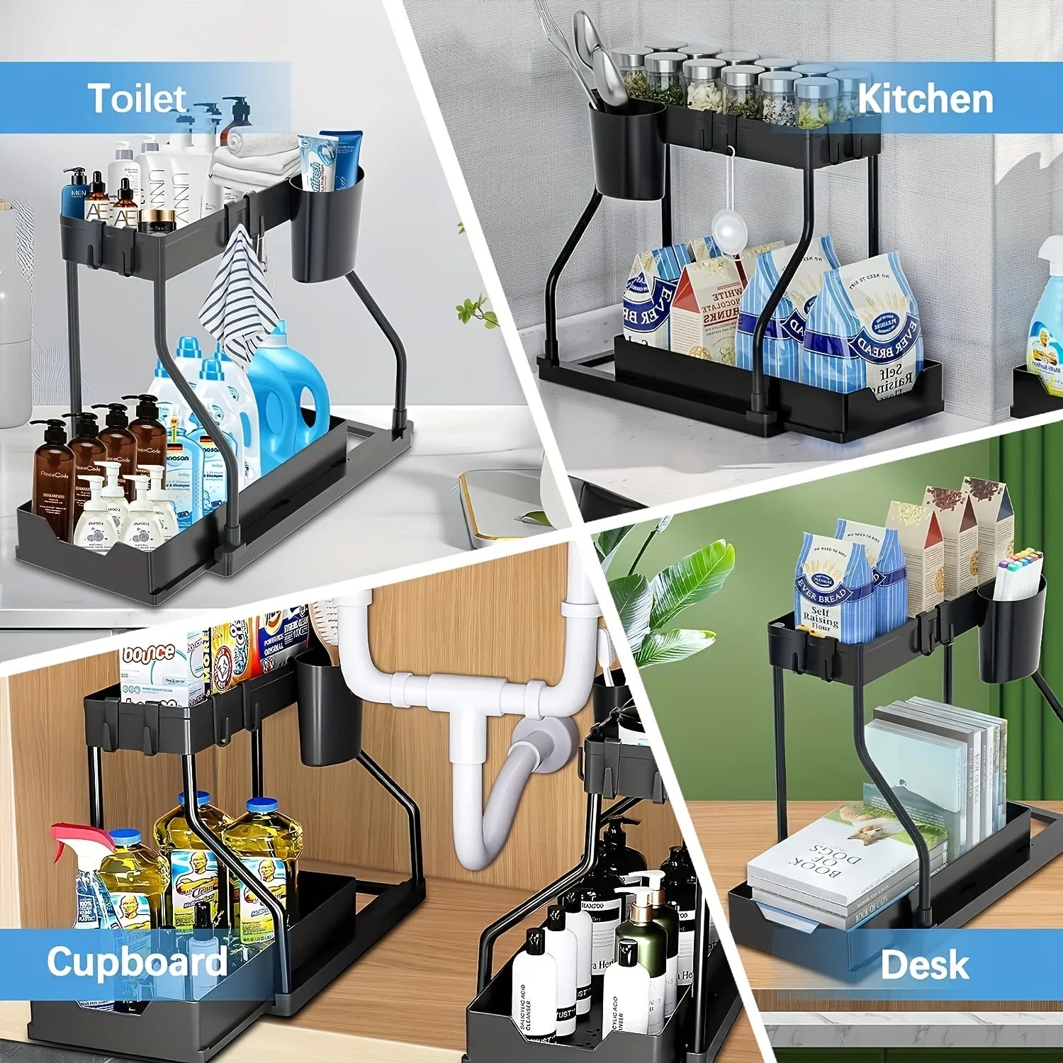 Under Sink Organizer Drawer