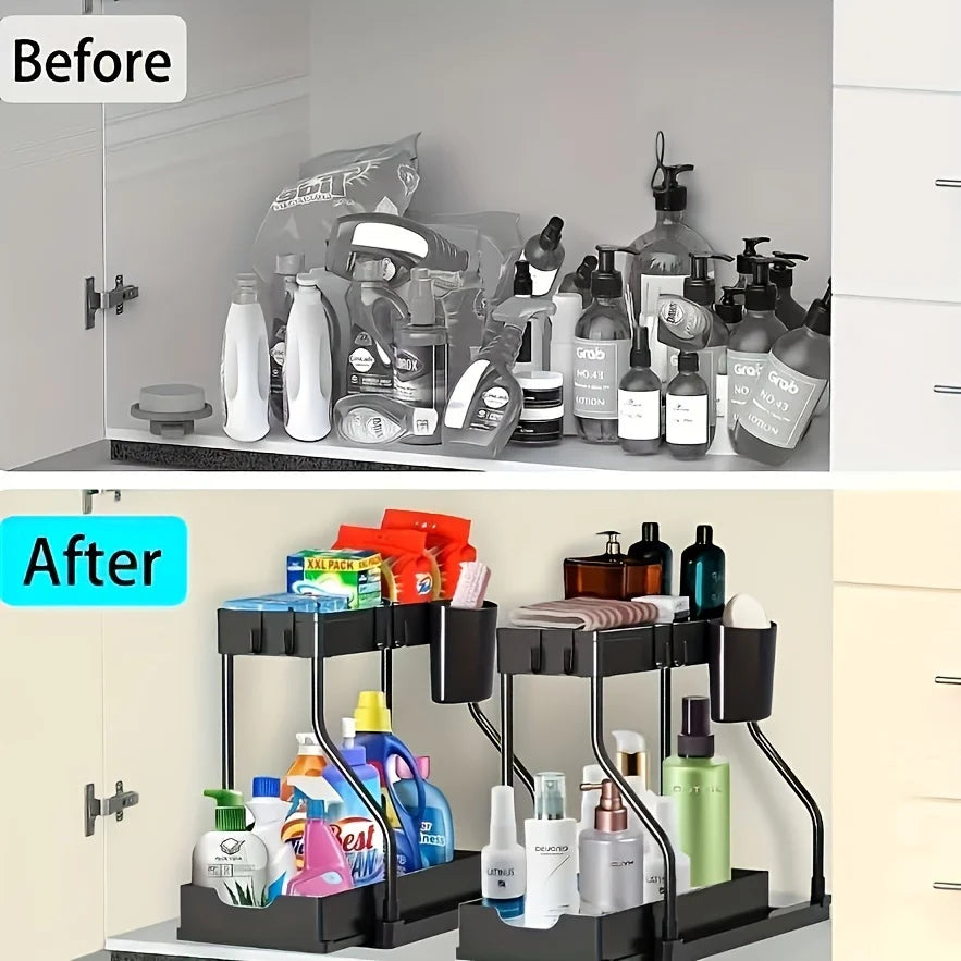 Under Sink Organizer Drawer