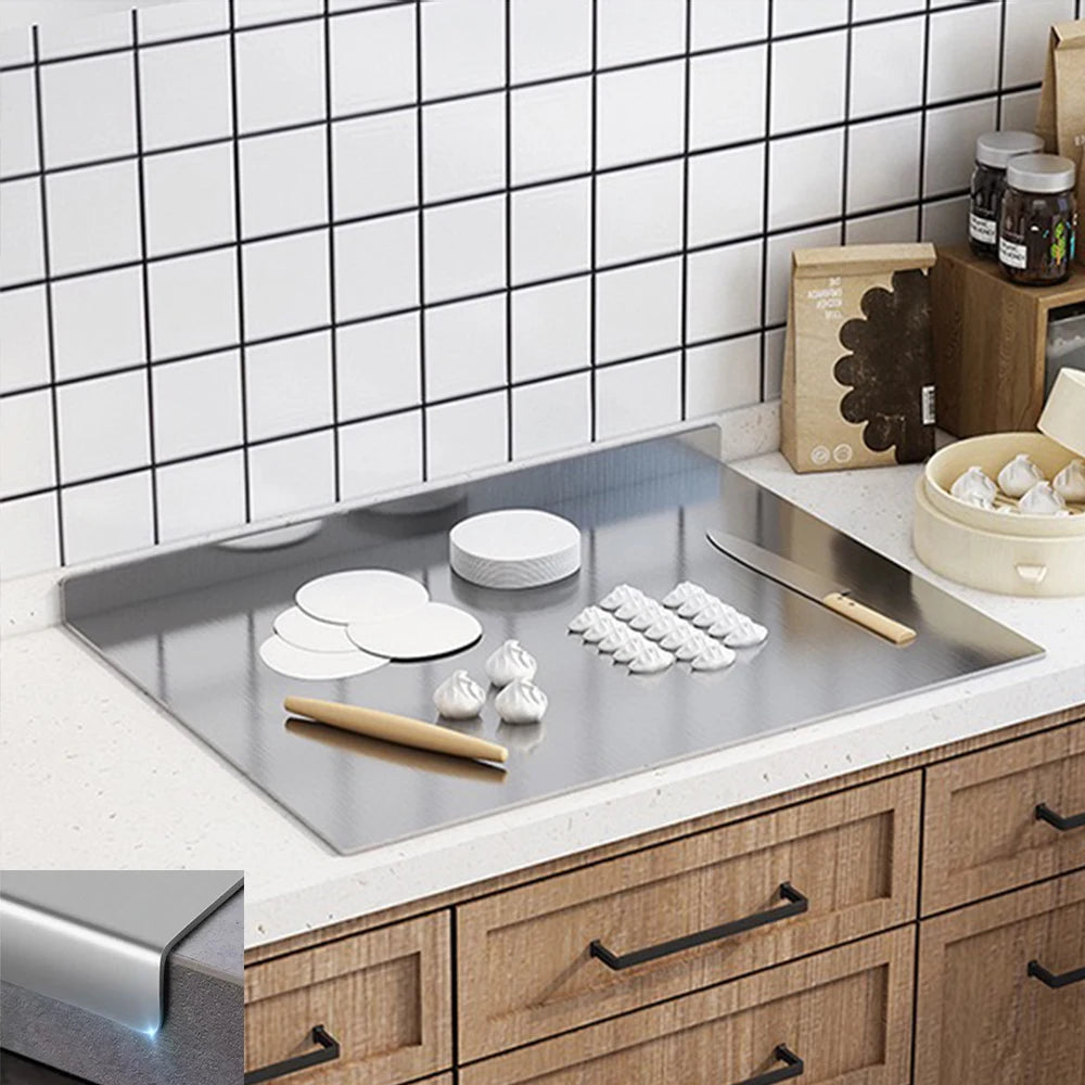 Double-Sided Stainless Steel Cutting Board