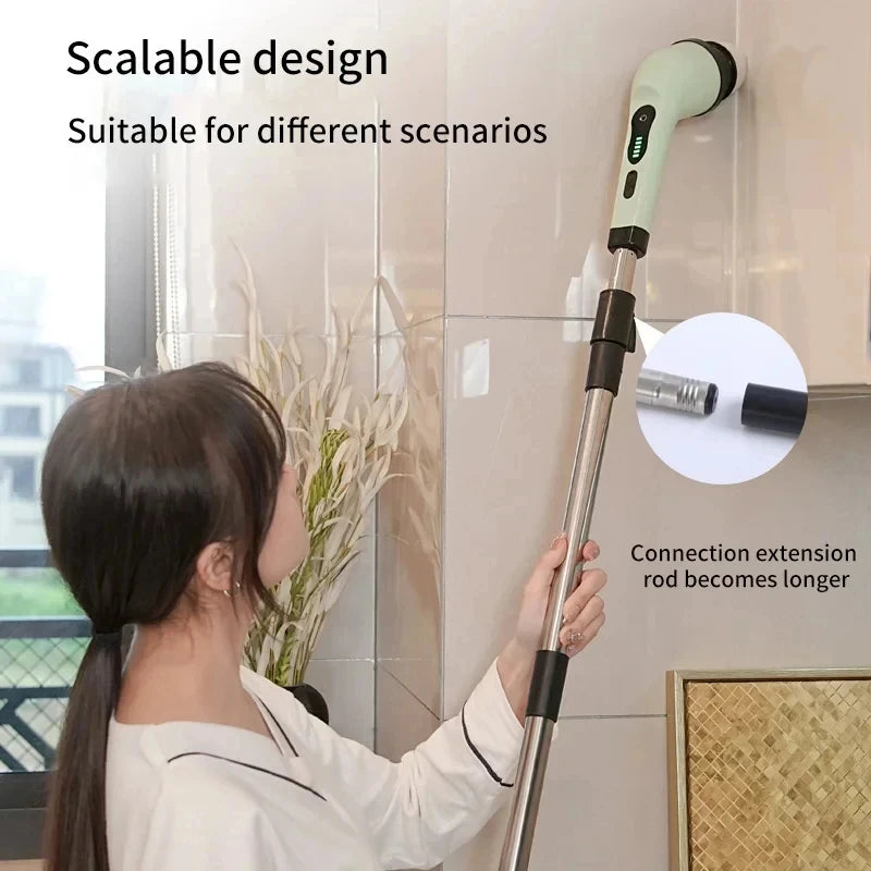 Cordless Electric Spin Scrubber