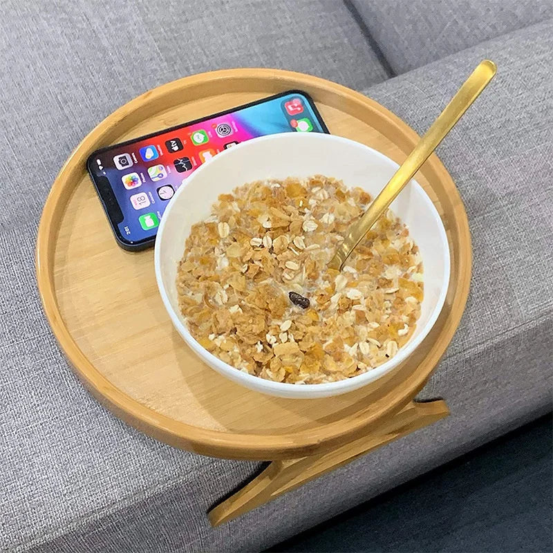 Sofa Armrest Tray Table