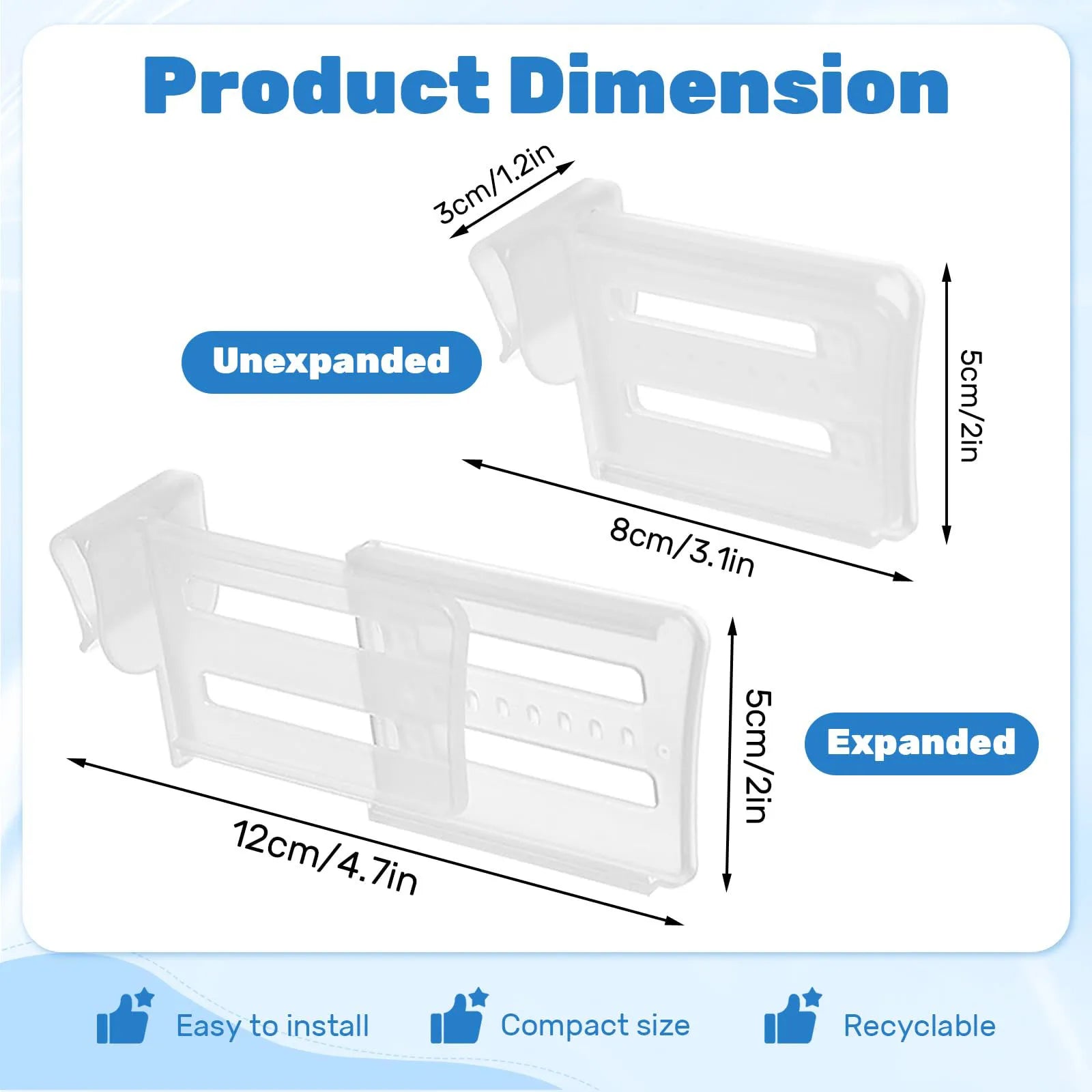 Refrigerator Divider Clips