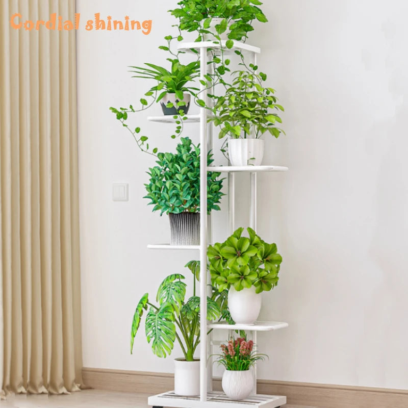Iron Plant Stand Shelf