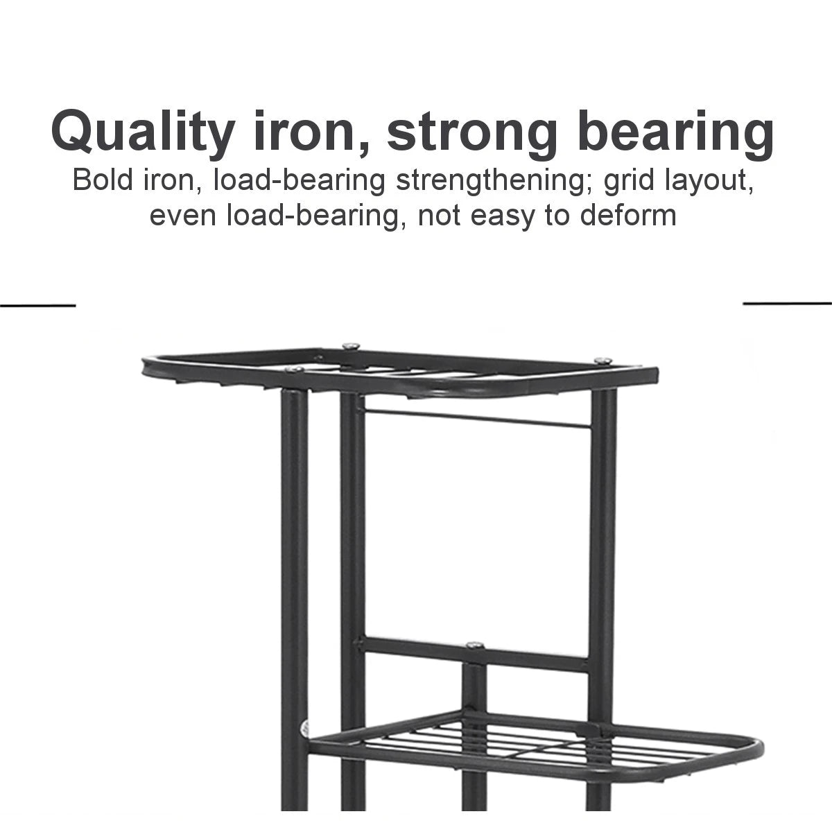 Iron Plant Stand Shelf